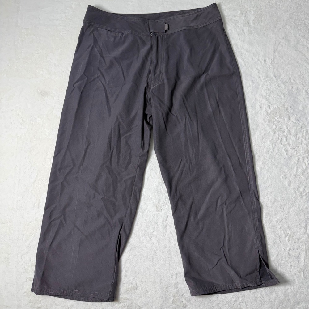 Patagonia Kokawe Capri Pants 10 Black Comfort‎ Cropped Hiking Outdoor Essential